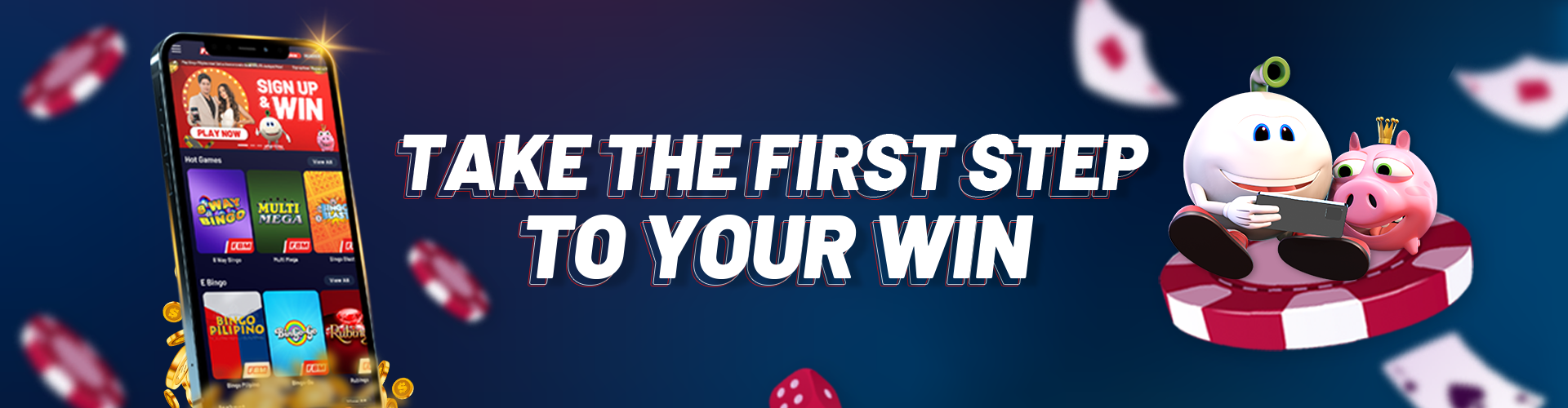 take the first step to your win